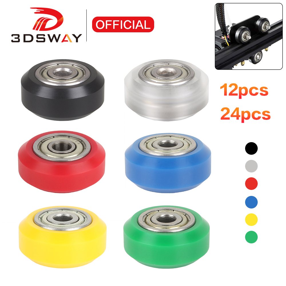 V Slot Wheel - 3dsway 12/24 stücke Pom Riemens cheibe