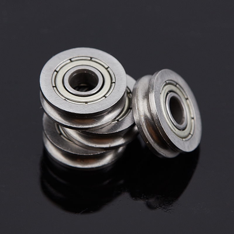 V Slot Wheel - V U Rillenrollenrad Kugellager Stickmaschine Riemenscheibenlager