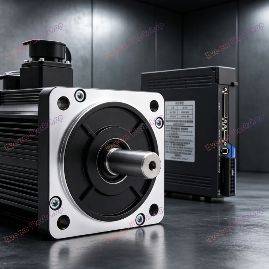 Servo Motor - 1KW/1,5KW/2KW/2,3KW/2,6KW 220V AC Servomotor-Antriebskit 2500 Linien-Encoder