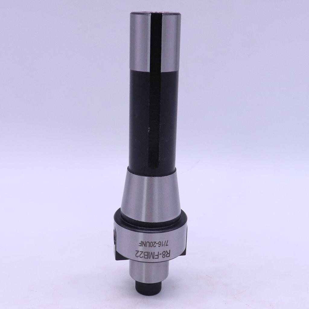 End Mill - Stahl-Fräserhalterung R8 FMB22 mit Zugstange für