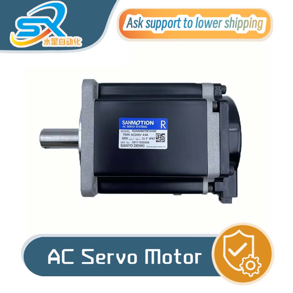 Servo Motor - Sanyo Servomotor für Robotik R2AA08075FXH00 Servomotor
