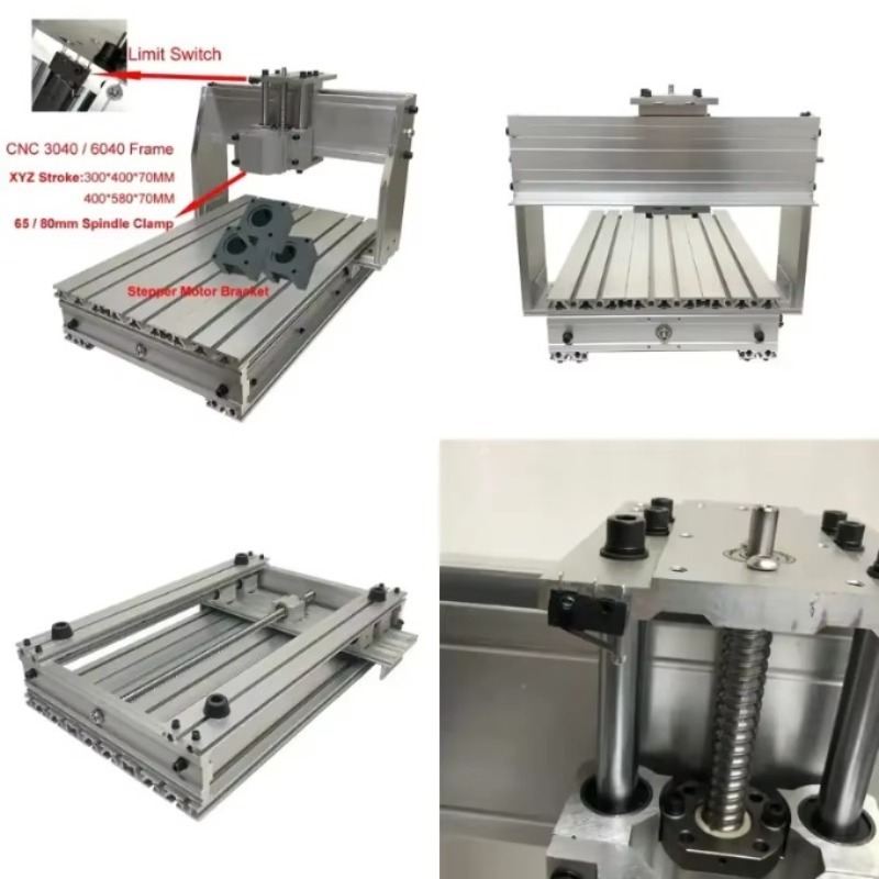 Cnc Router - Aluminium CNC 3040 6040 Rahmenkit mit