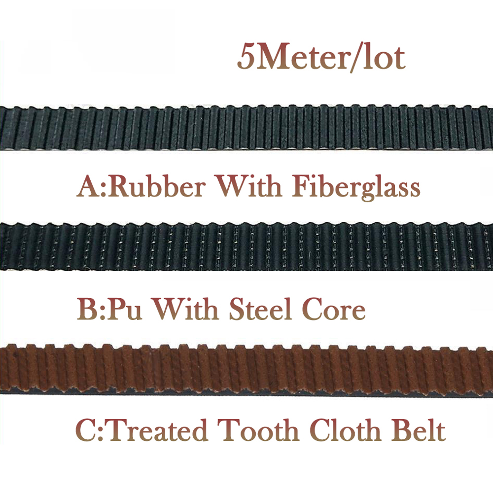 5M 2GT offener Zahnriemen, 6 m – Gt2 Belt Bewertung und Preis