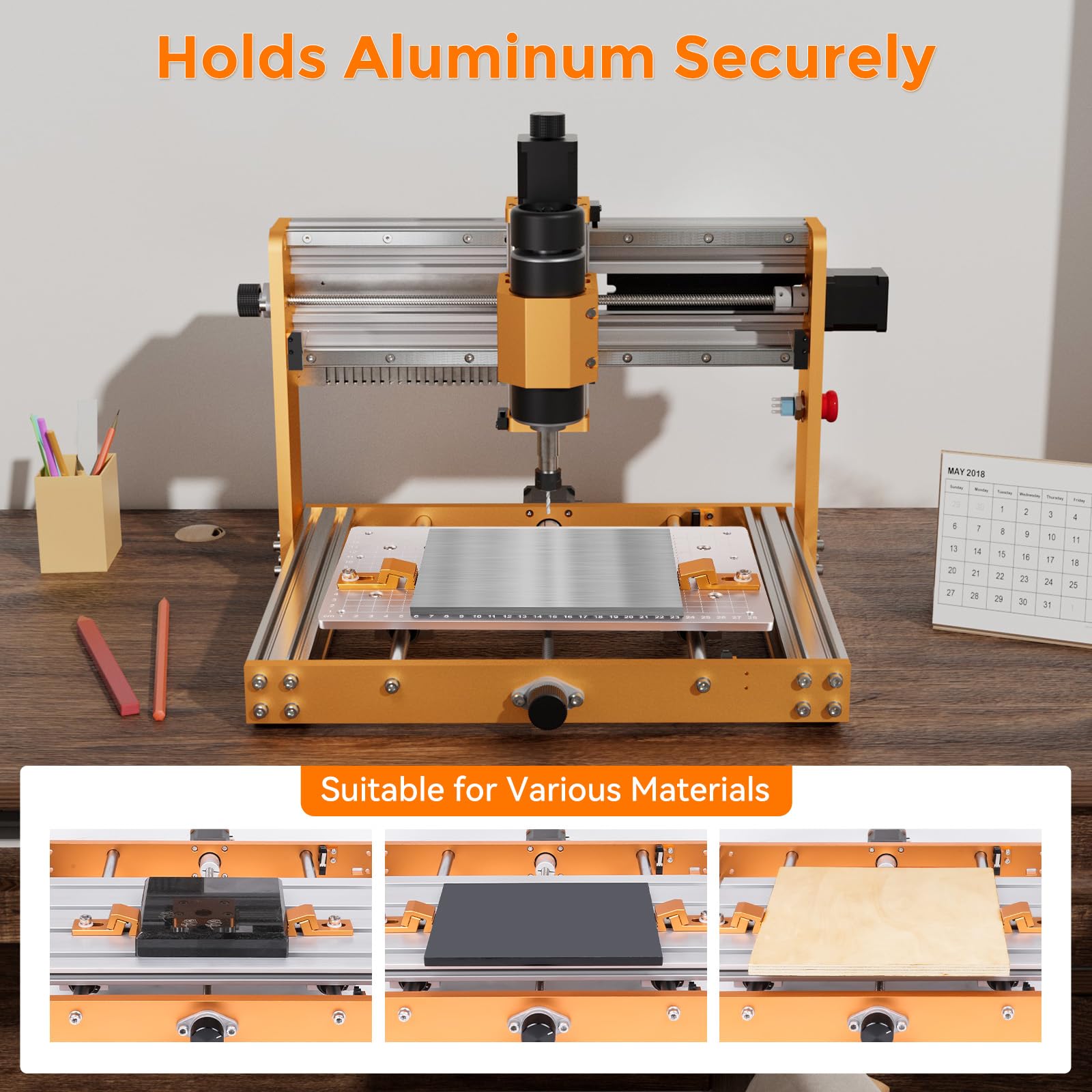 Aluminium-Tigerklaue für 3018  – 3018 Aluminium Cnc Bewertung und Preis