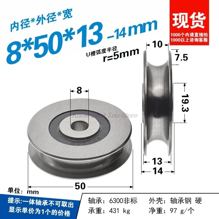 2 Stück hochbelastbare U-Nut-M – V Slot Wheel Bewertung und Preis