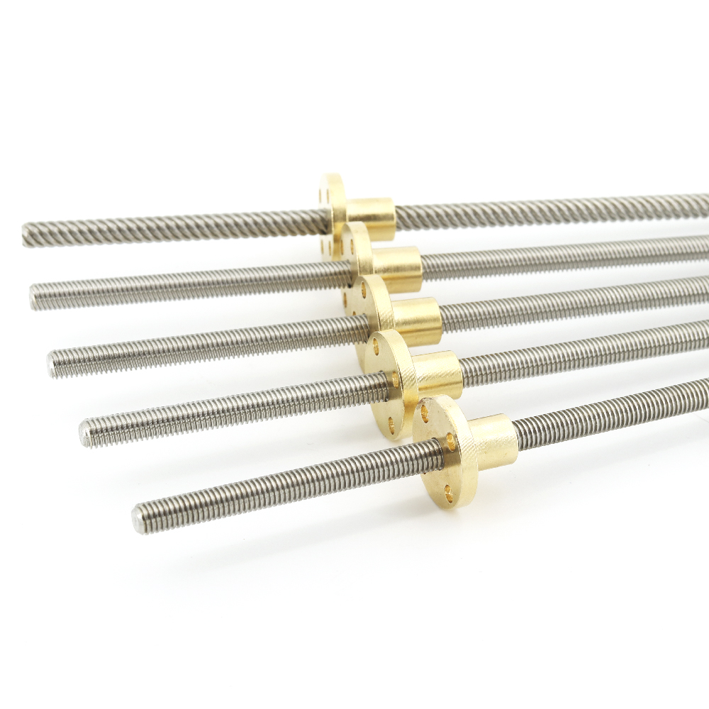 304 edelstahl T6 schraube läng – Lead Screw 8Mm Bewertung und Preis