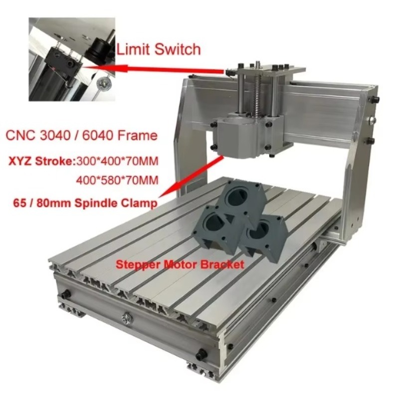 Aluminium CNC 3040 6040 Rahmen – Cnc Router Bewertung und Preis